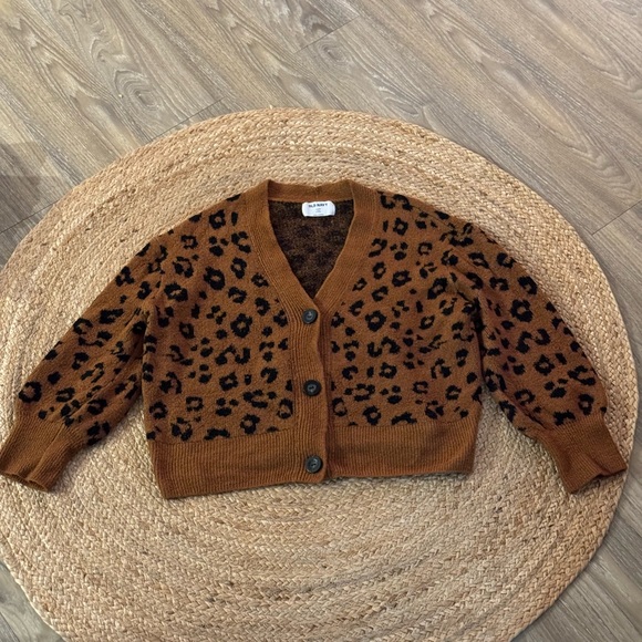 Semi-cropped knitted cardigan - Picture 4 of 7